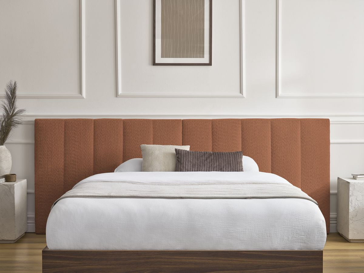 TIMO donkerhouten bed met massieve lattenbodem