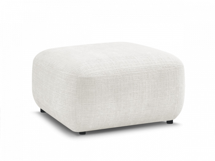 Pouf DENISE tissu texturé