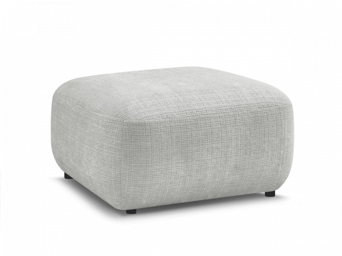 Pouf DENISE tissu texturé