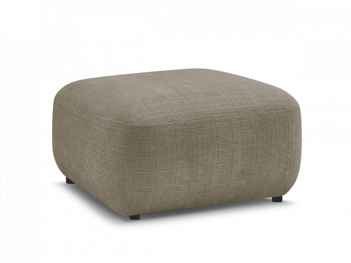 Pouf DENISE tissu texturé