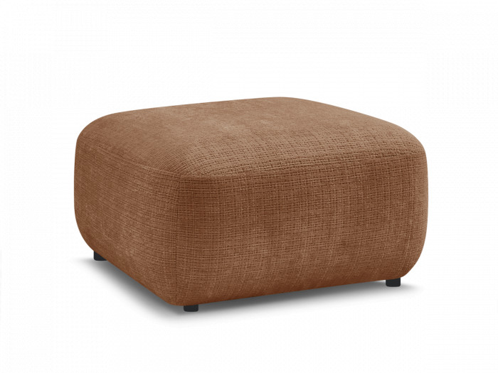Pouf DENISE tissu texturé