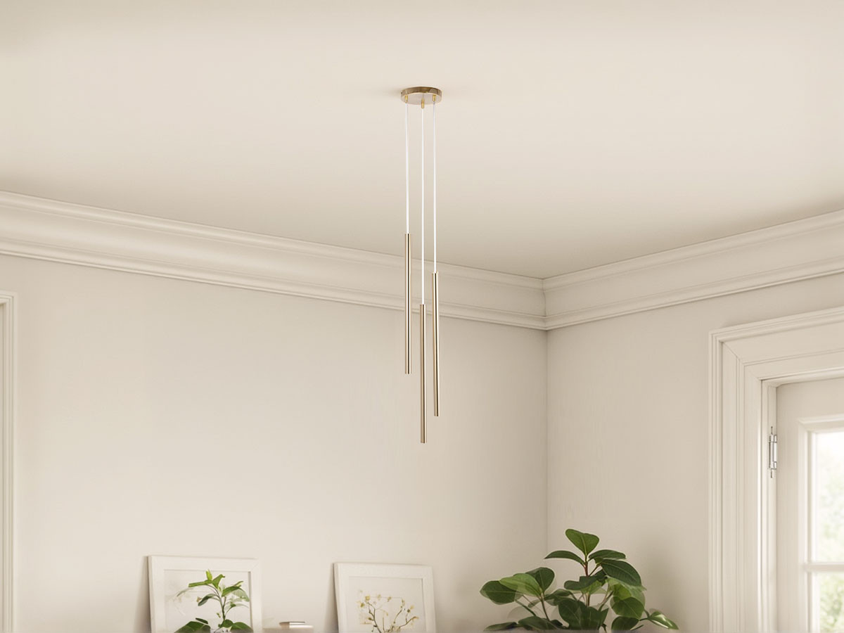 Lustre KALINA en acier