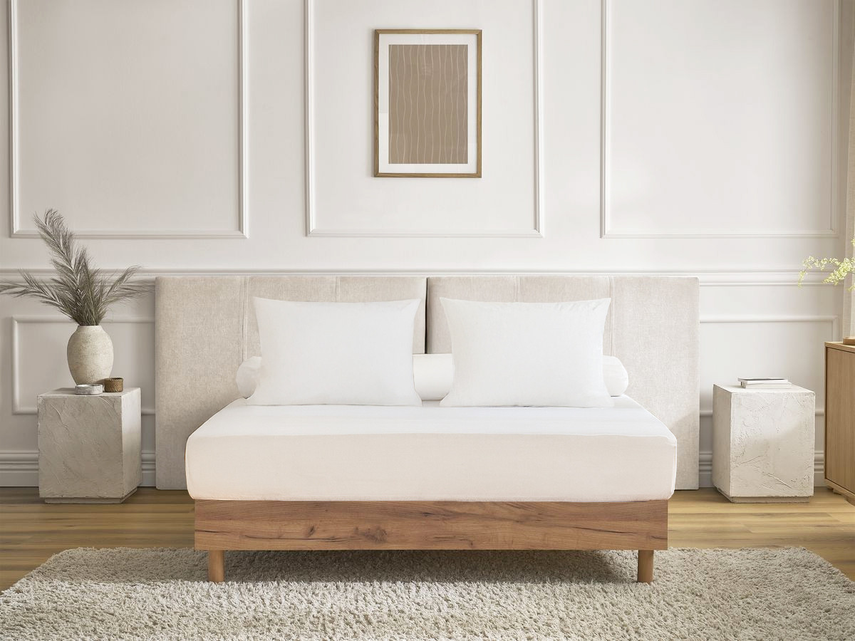 Set met matrasbeschermer + Lyocell Tencel™ CALISTA kussenbeschermer