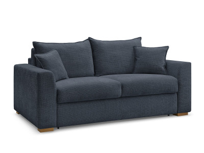 Canapé droit convertible ouverture express AUGUSTIN tissu texturé
