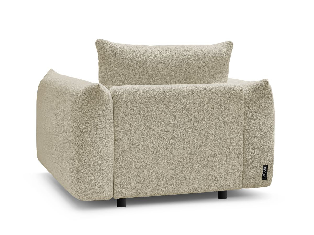 Fauteuil ERNEST tissu bouclette