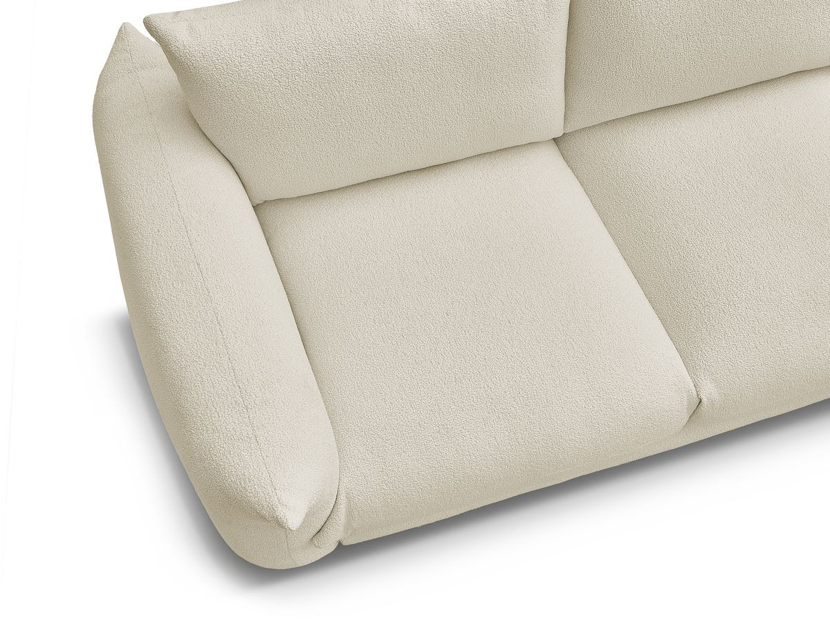 Fauteuil ERNEST tissu bouclette