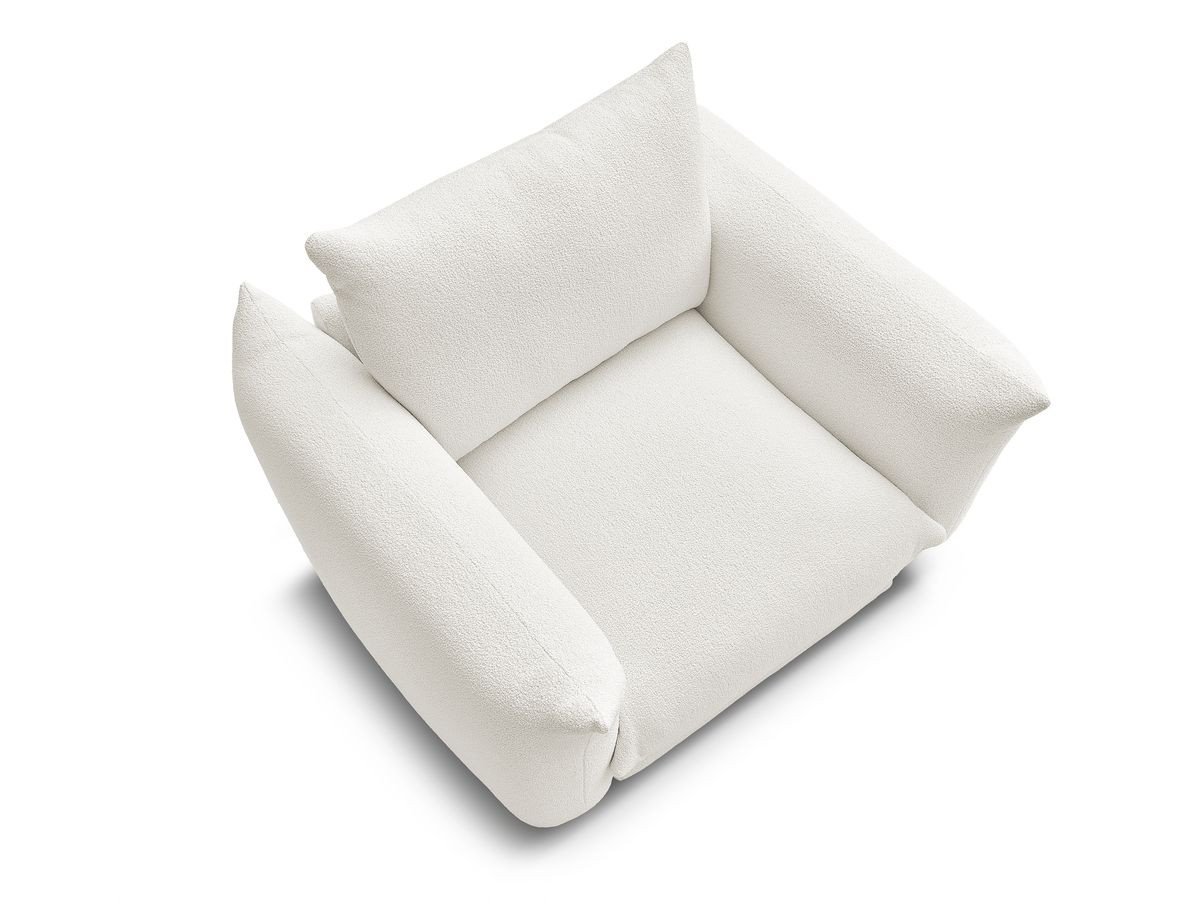 Fauteuil ERNEST tissu bouclette