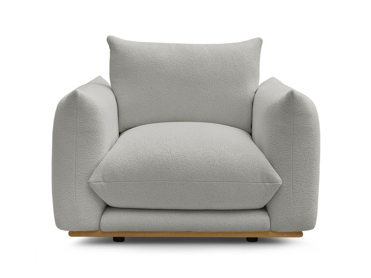 Fauteuil ERNEST tissu bouclette