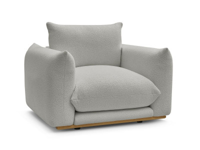 Fauteuil ERNEST tissu bouclette