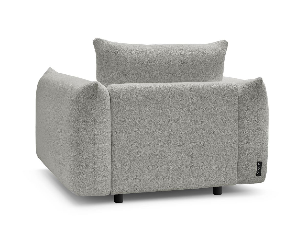 Fauteuil ERNEST tissu bouclette