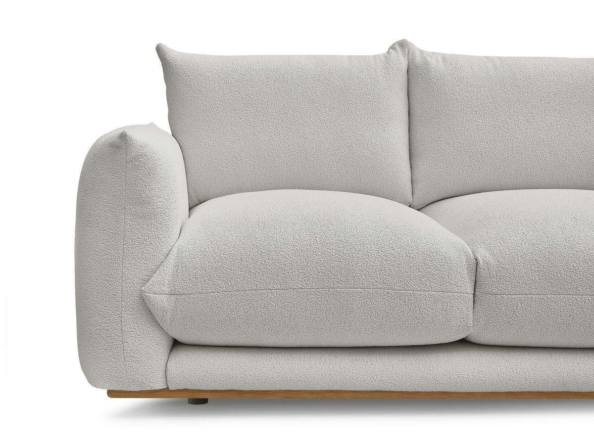 Fauteuil ERNEST tissu bouclette