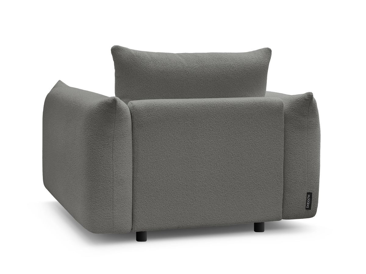 Fauteuil ERNEST tissu bouclette
