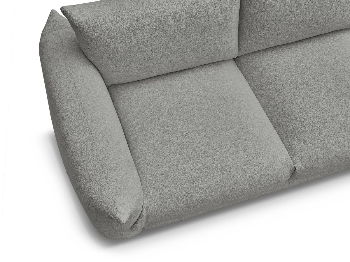 Fauteuil ERNEST tissu bouclette