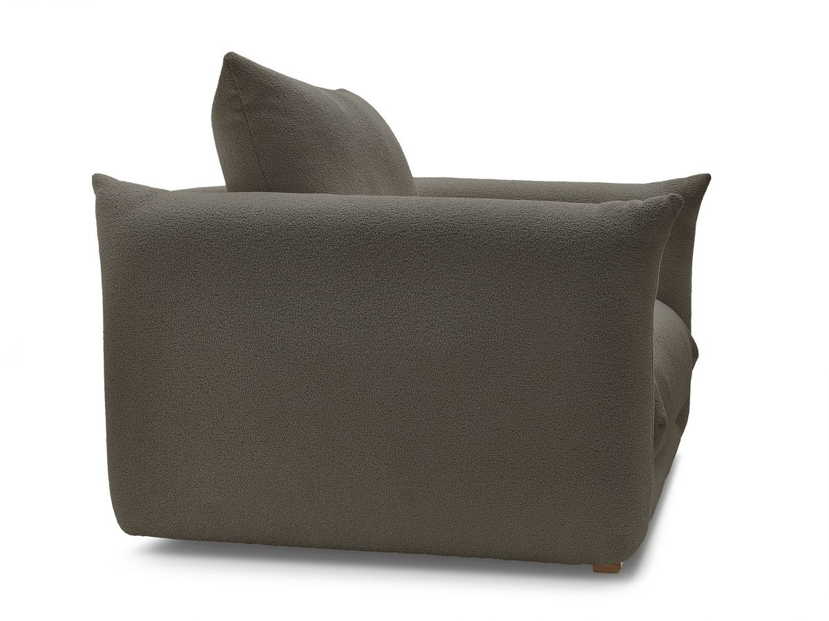 Fauteuil ERNEST tissu bouclette
