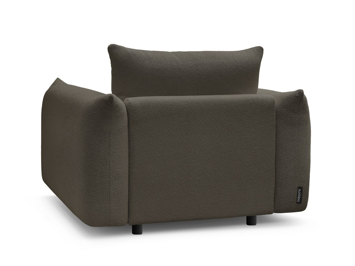 Fauteuil ERNEST tissu bouclette