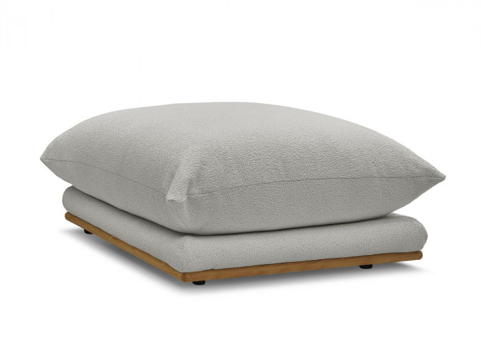 Pouf ERNEST tissu bouclette