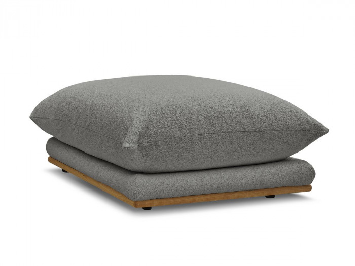 Pouf ERNEST tissu bouclette
