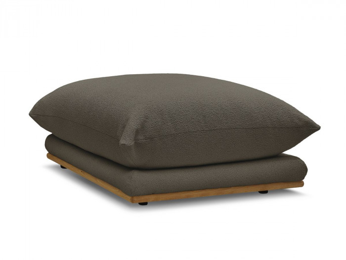 Pouf ERNEST tissu bouclette