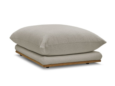 Pouf ERNEST tissu bouclette