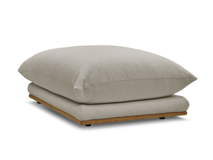 Pouf ERNEST tissu bouclette