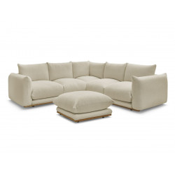 Angle fixe + pouf