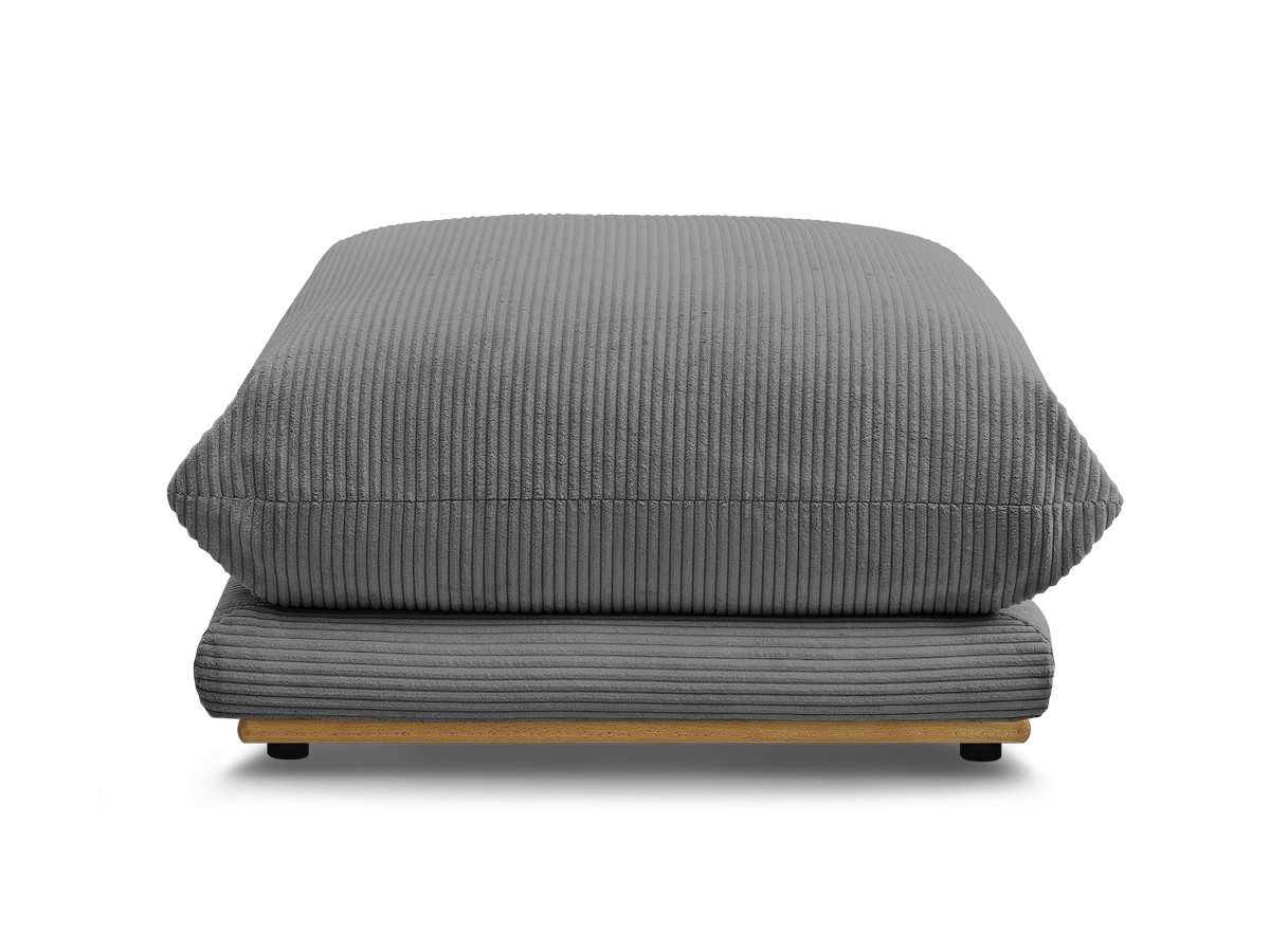 ERNEST corduroy stoffen poef