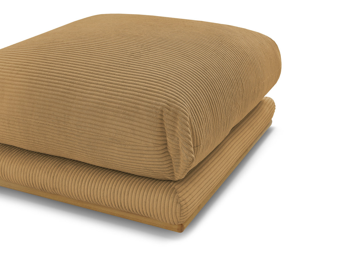 ERNEST corduroy stoffen poef