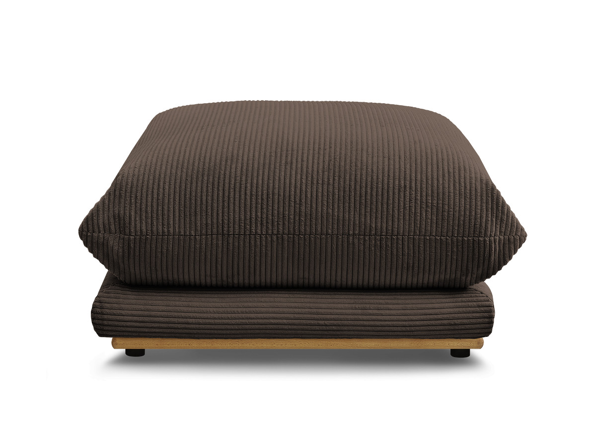 ERNEST corduroy stoffen poef