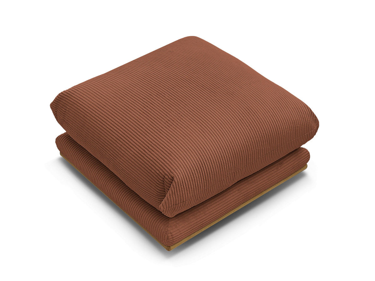 ERNEST corduroy stoffen poef
