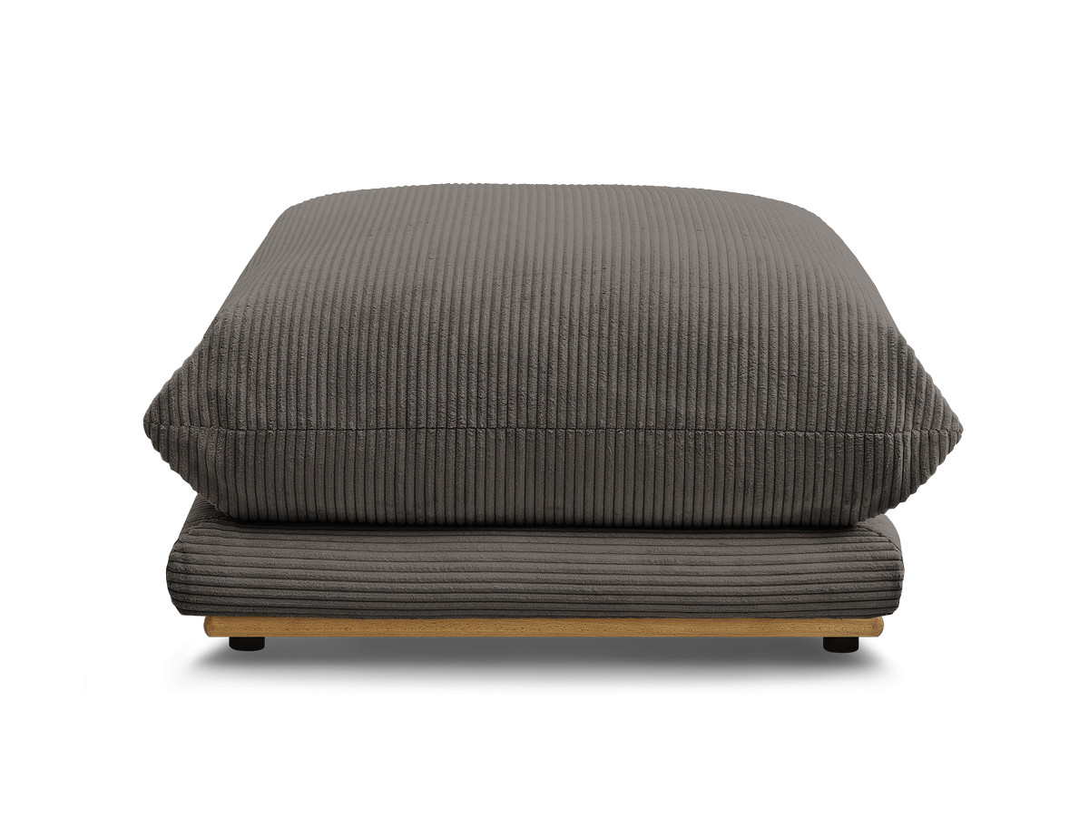 ERNEST corduroy stoffen poef