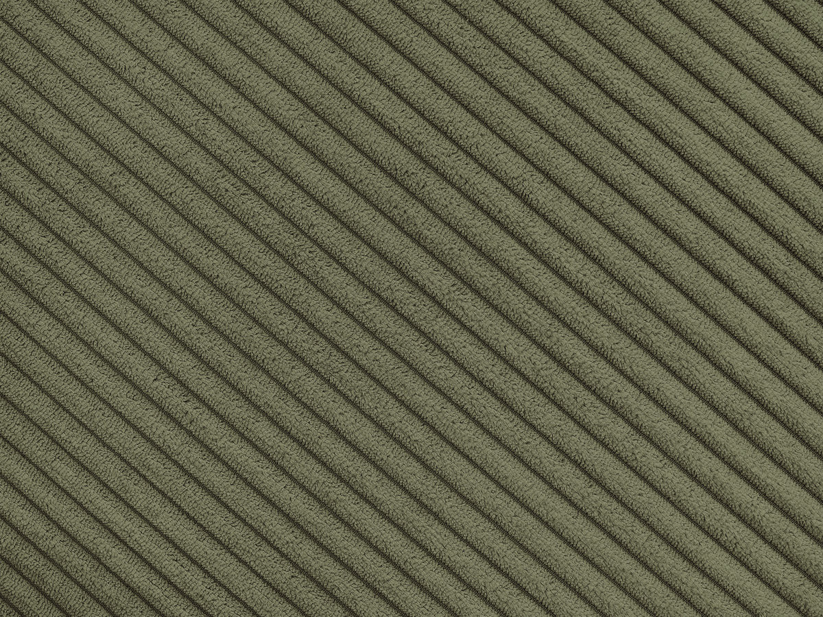 Pouf ERNEST velours côtelé vert — vue 6