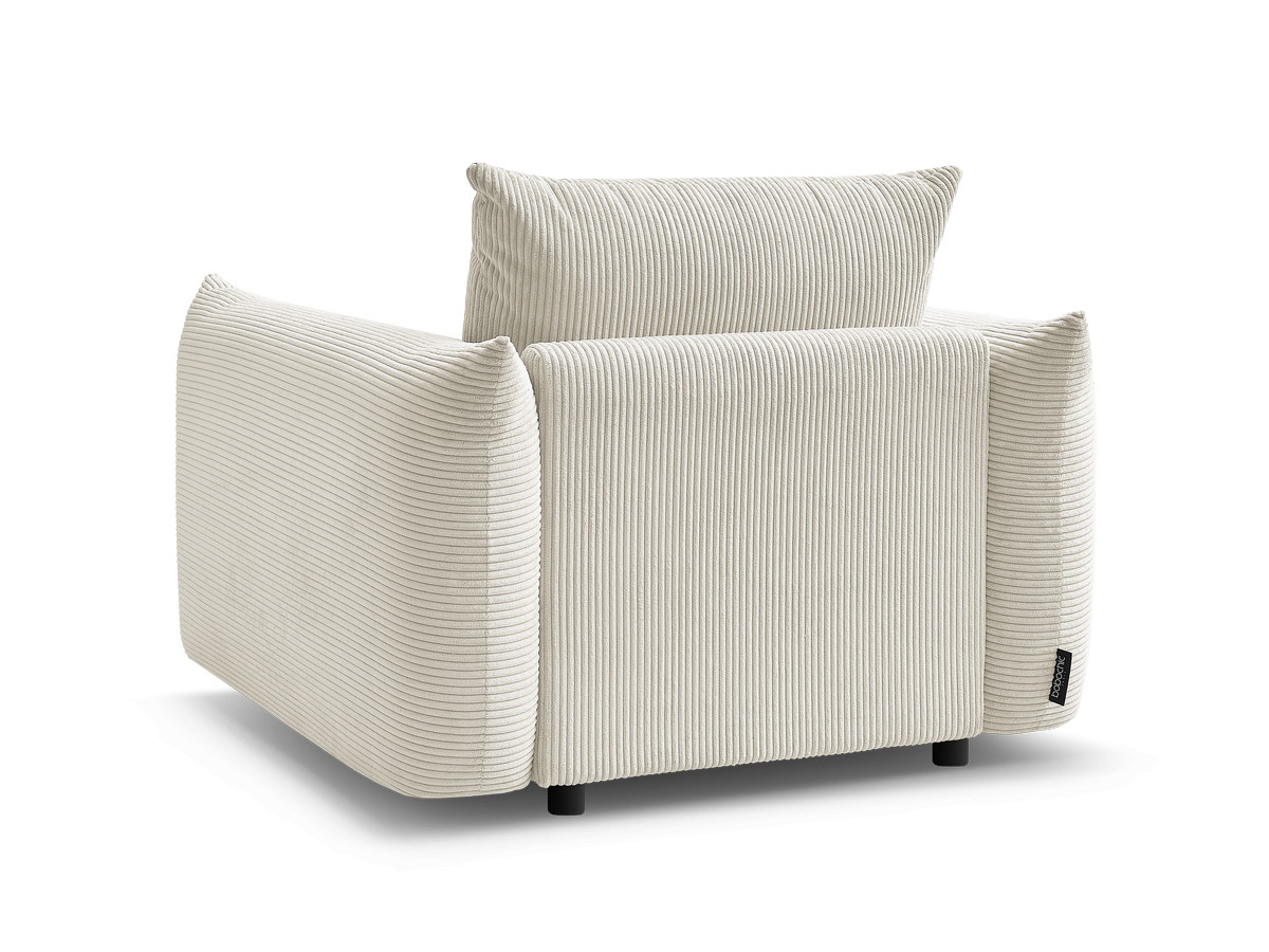 Fauteuil ERNEST tissu velours côtelé