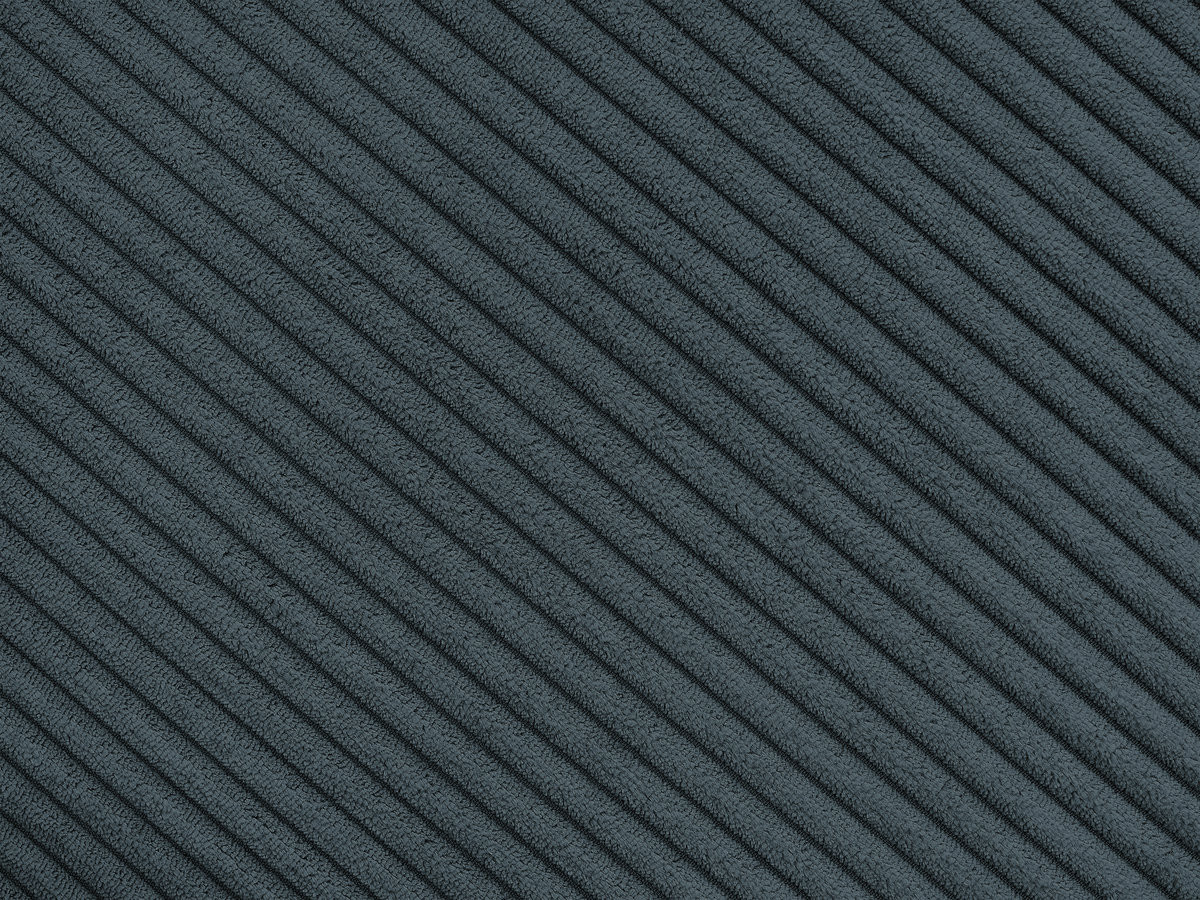 Fauteuil ERNEST velours côtelé bleu — vue 6