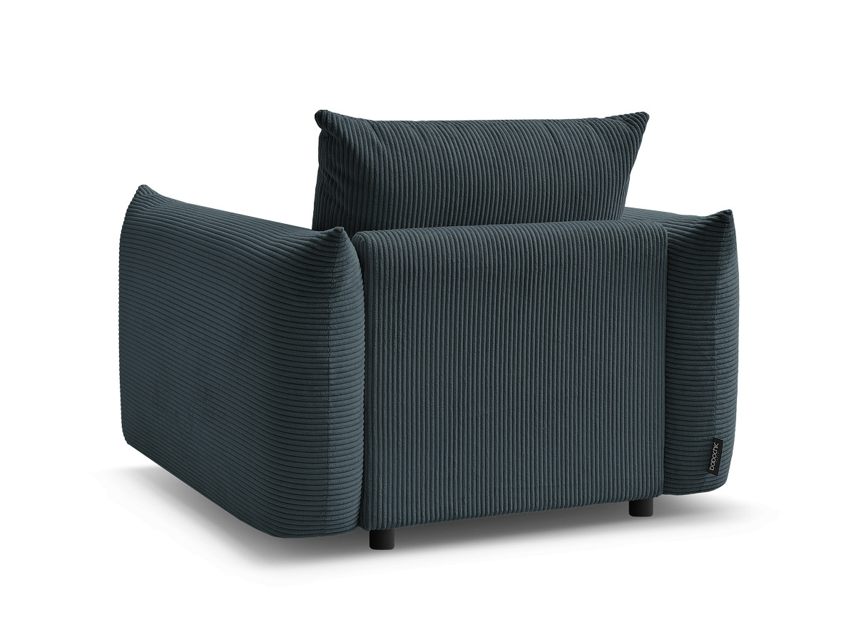Fauteuil ERNEST tissu velours côtelé