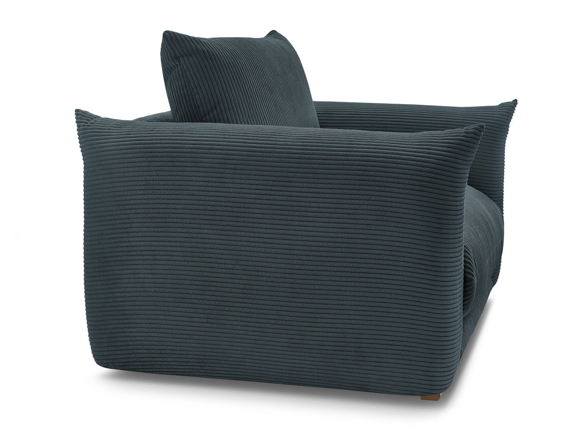 Fauteuil ERNEST tissu velours côtelé
