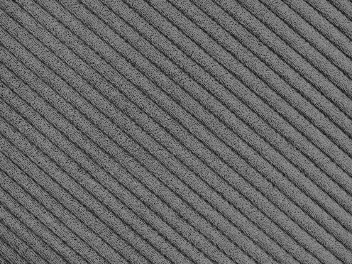 Fauteuil ERNEST velours côtelé gris foncé — vue 6