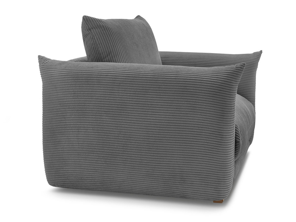 Fauteuil ERNEST tissu velours côtelé