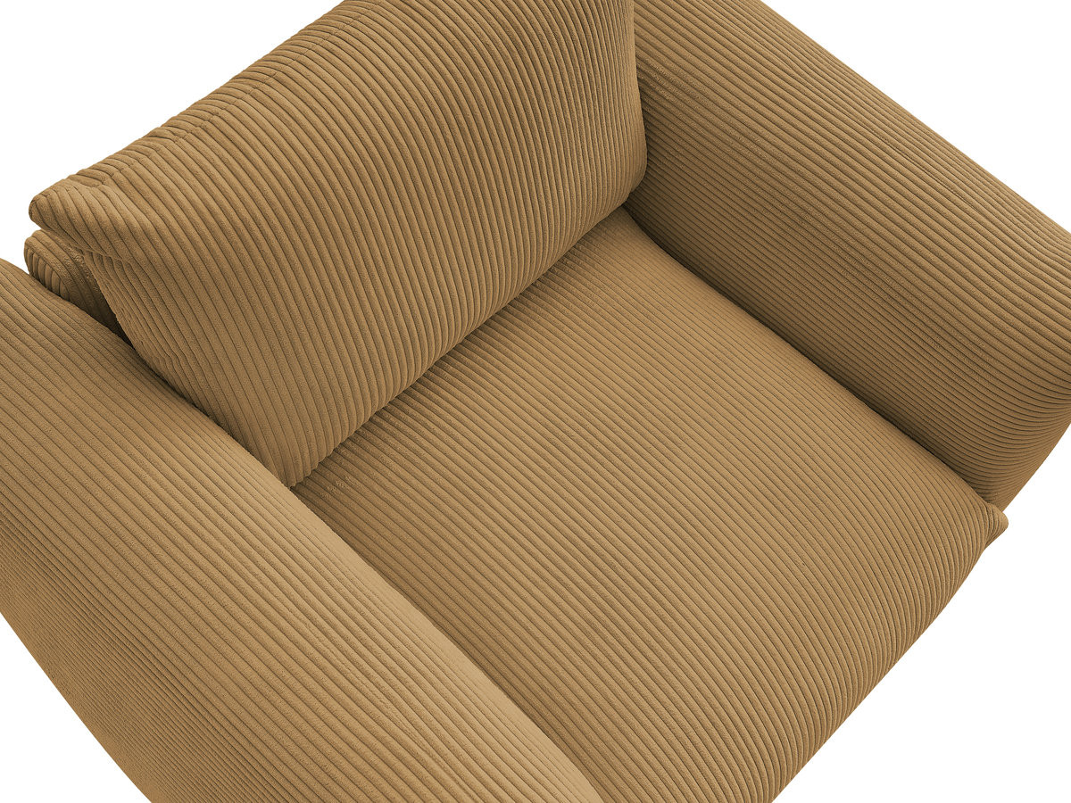Fauteuil ERNEST tissu velours côtelé