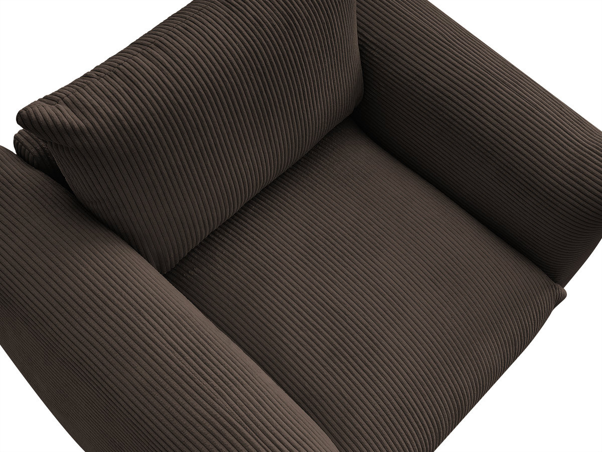 Fauteuil ERNEST tissu velours côtelé