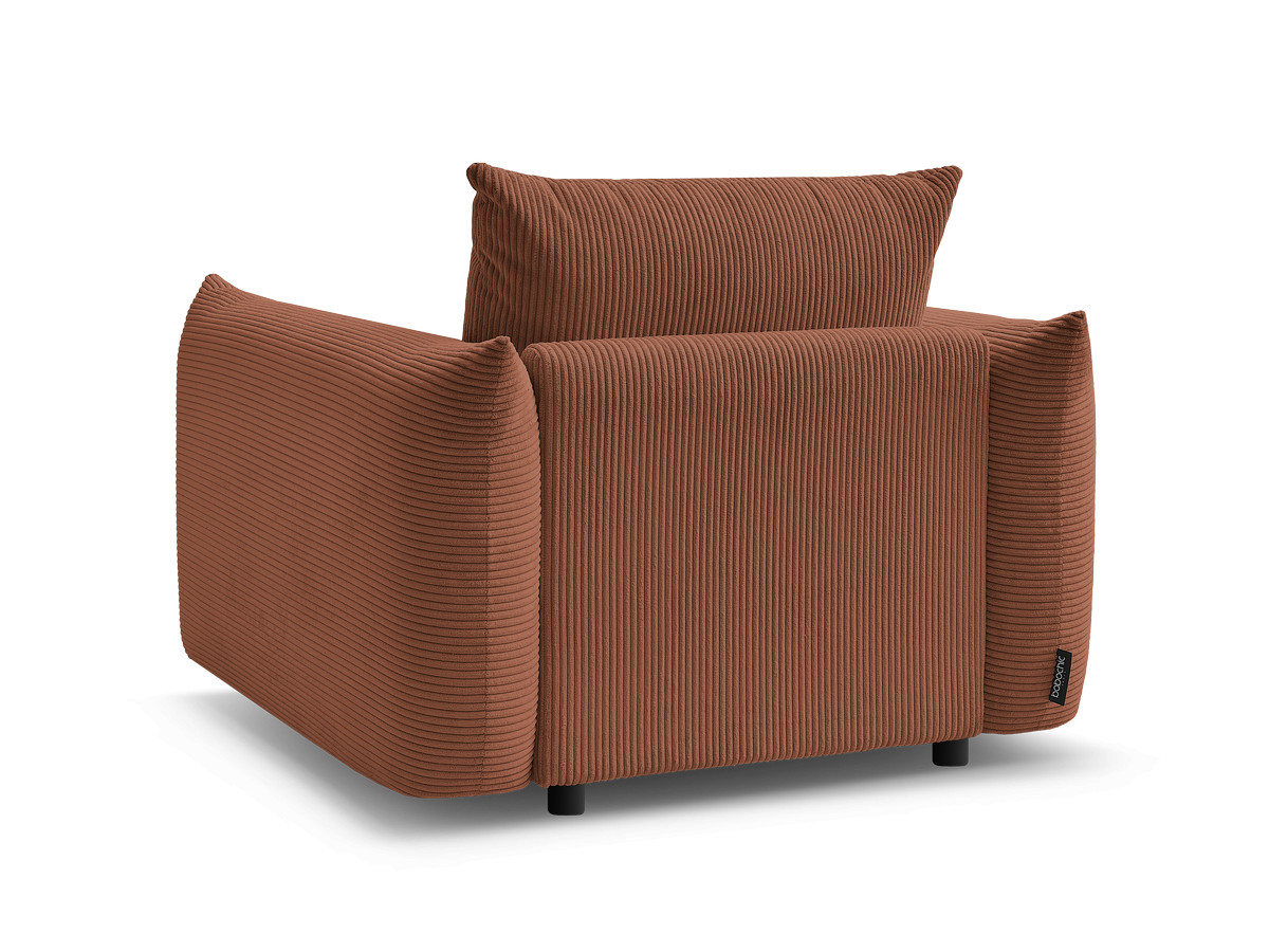 Fauteuil ERNEST tissu velours côtelé