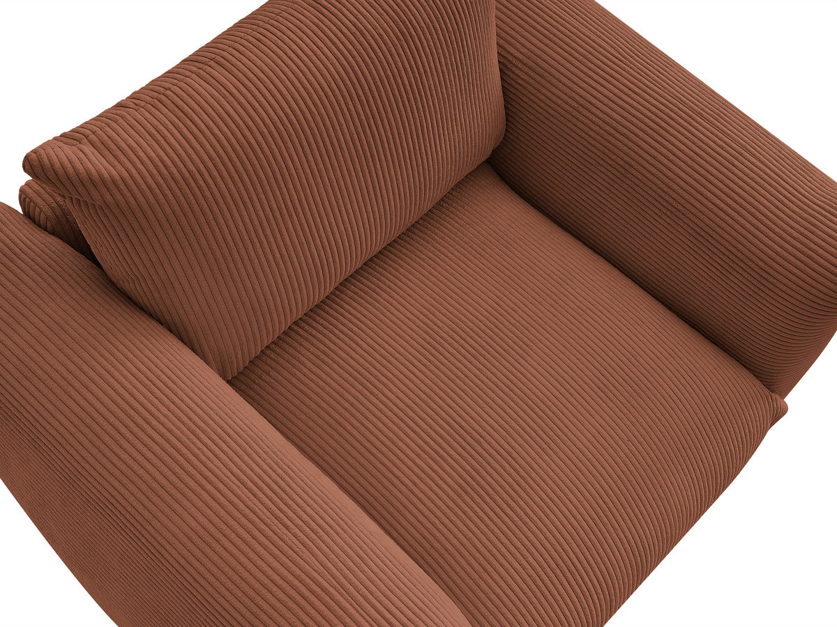 Fauteuil ERNEST tissu velours côtelé