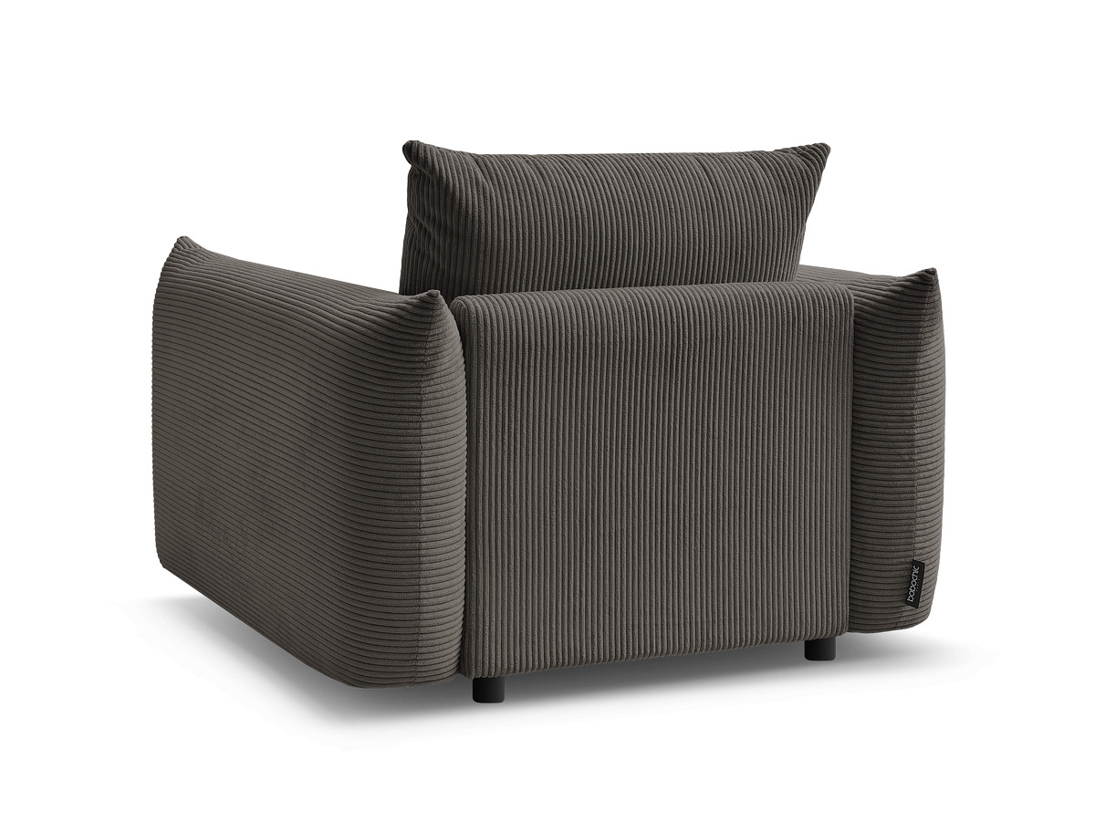 Fauteuil ERNEST tissu velours côtelé