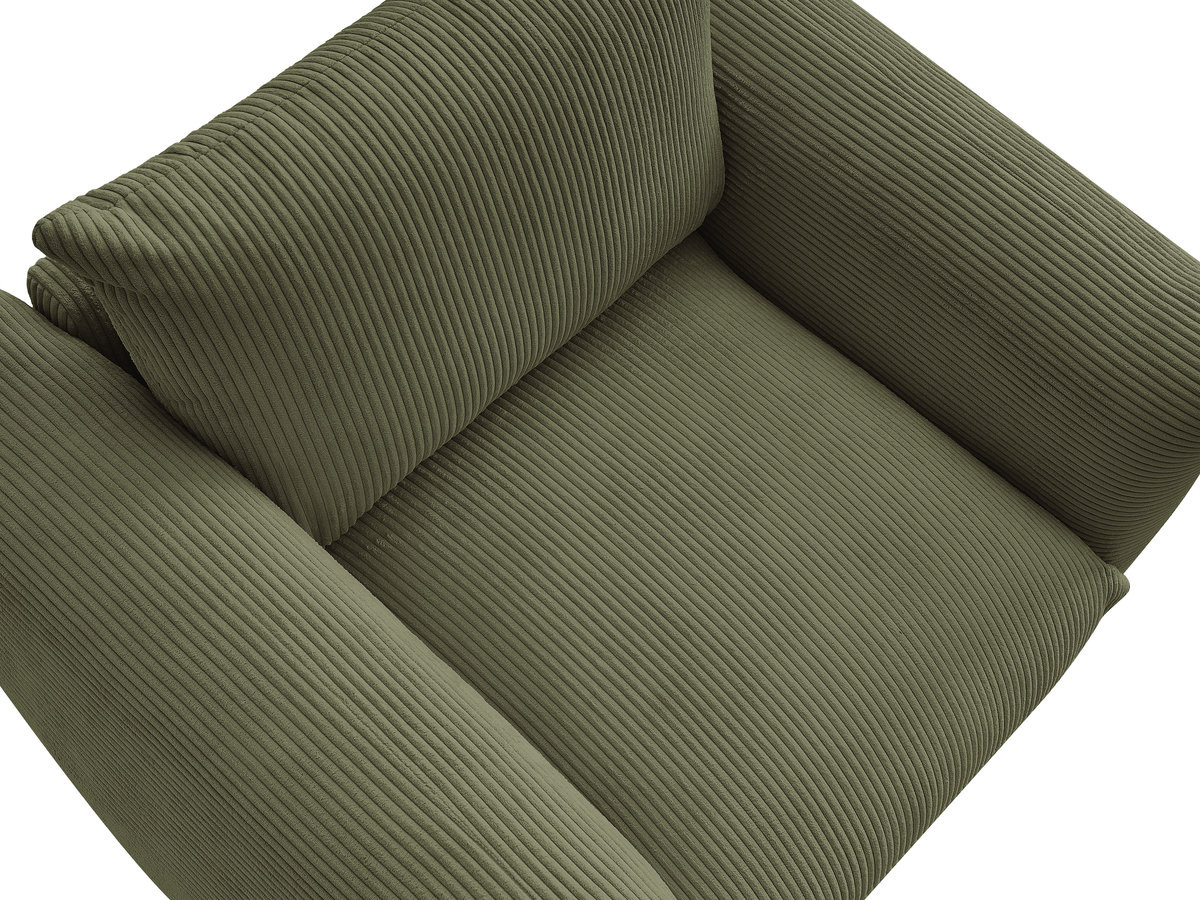 Fauteuil ERNEST tissu velours côtelé