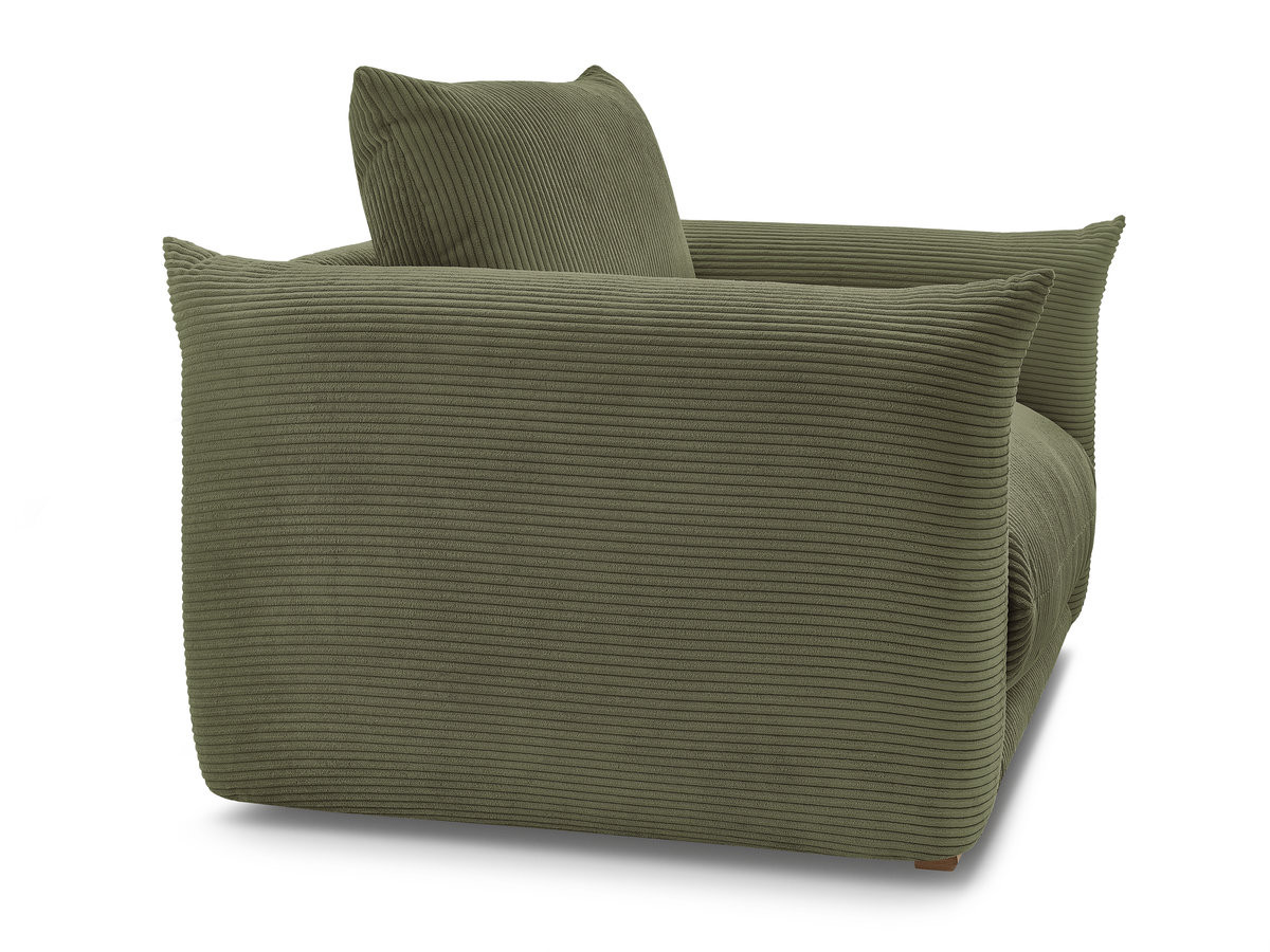 Fauteuil ERNEST tissu velours côtelé