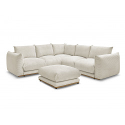 Angle fixe + pouf