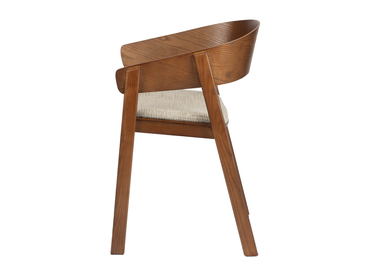 Lot de 2 chaises de table RANI avec accoudoir