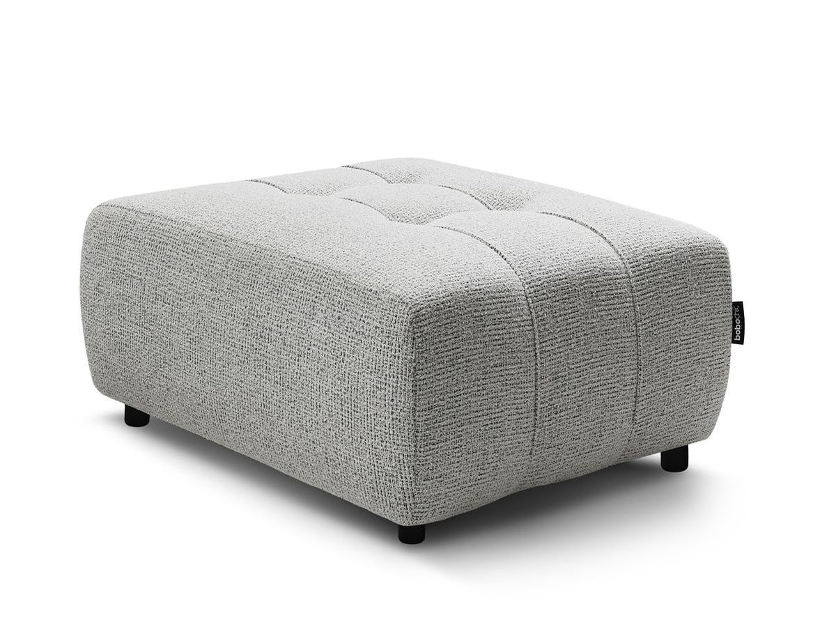 arsene poef gekleurd lichtgrijs