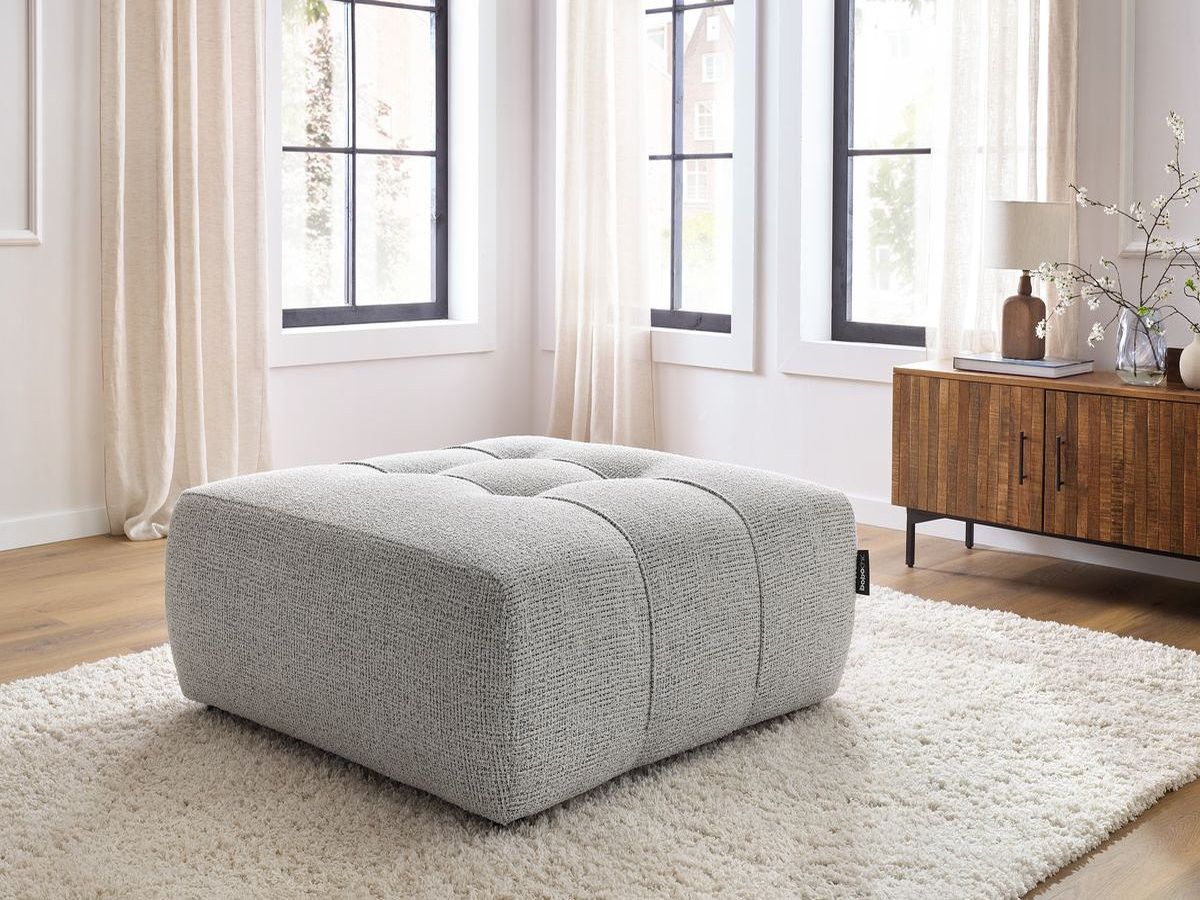 Pouf ARSENE gris clair — vue 6