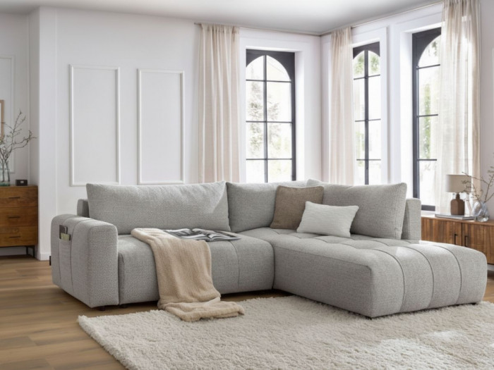 Canapé droit fixe 3 places ARSENE