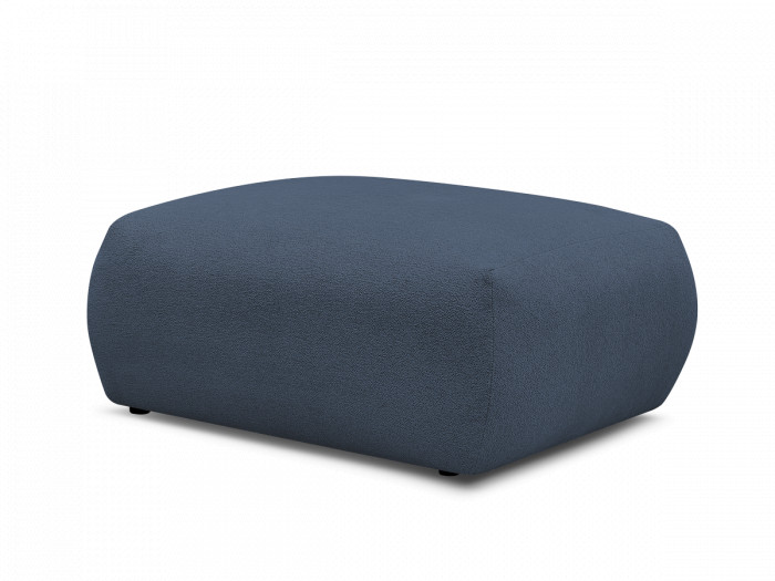 Pouf carré VOLTAIRE tissu chiné